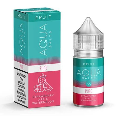 Aqua eJuice - Pure - Nicotine Salt - 30ml - Vapourium, Buy Vape NZ, Ecig, Vape Pens, Ejuice/Eliquid, Christchurch, Dunedin
