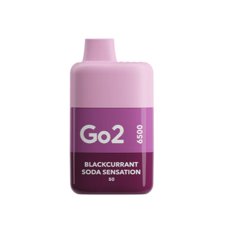 Go2 Disposable Vape - Blackcurrant Soda Sensation - Eliquids NZ - New Zealand's Vape, Ecig & Eliquid Store