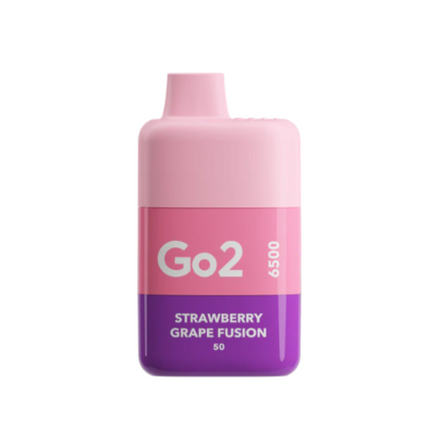 Go2 Disposable Vape - Strawberry Grape Fusion - Eliquids NZ - New Zealand's Vape, Ecig & Eliquid Store
