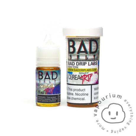 Bad Drip Labs - Cereal Trip - 30ml - Nicotine Salt - Vapourium, Buy Vape NZ, Ecig, Vape Pens, Ejuice/Eliquid, Christchurch, Dunedin