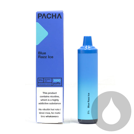 Pacha Mama Syn Disposable Vape - Blue Razz Ice - Eliquids NZ - New Zealand's Vape, Ecig & Eliquid Store