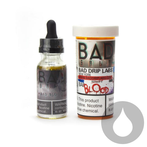 Bad Drip Labs- Bad Blood - 30ml - Nicotine Salt  - Eliquids NZ - New Zealand's Vape, Ecig & Eliquid Store