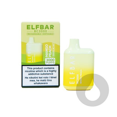 ElfBar BC3000 Pod - Mango Peach - Eliquids NZ - New Zealand's Vape, Ecig & Eliquid Store